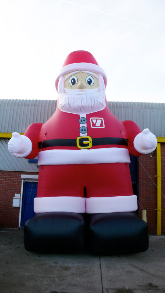 santa custom christmas inflatable