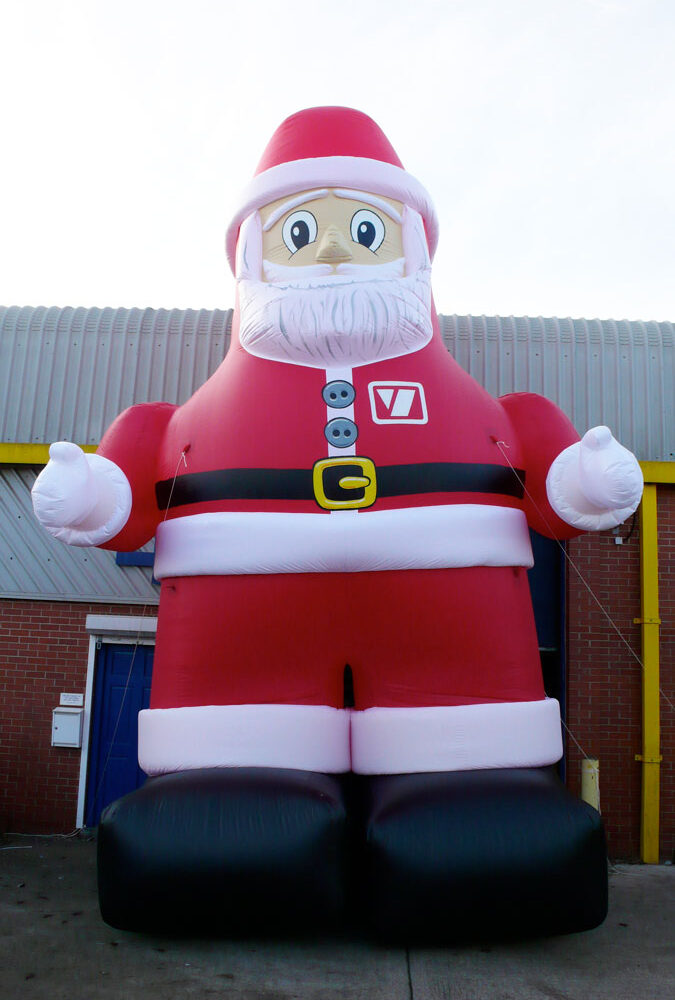 santa custom christmas inflatable