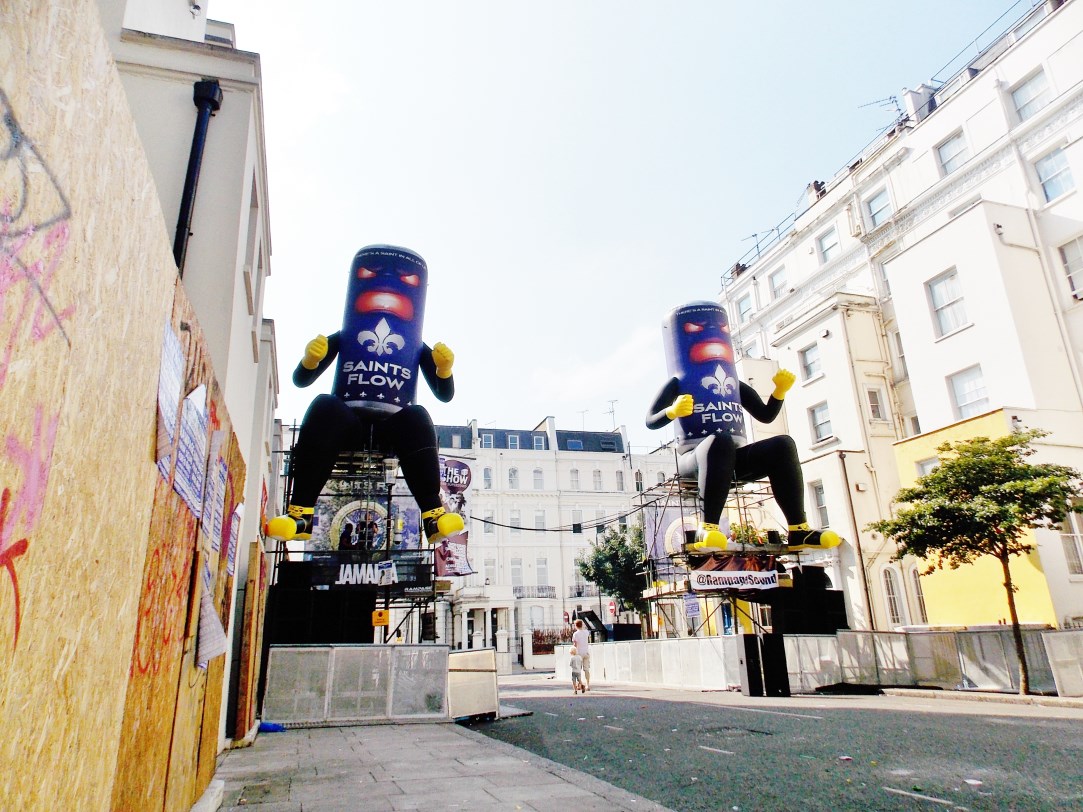 inflatables in the sky