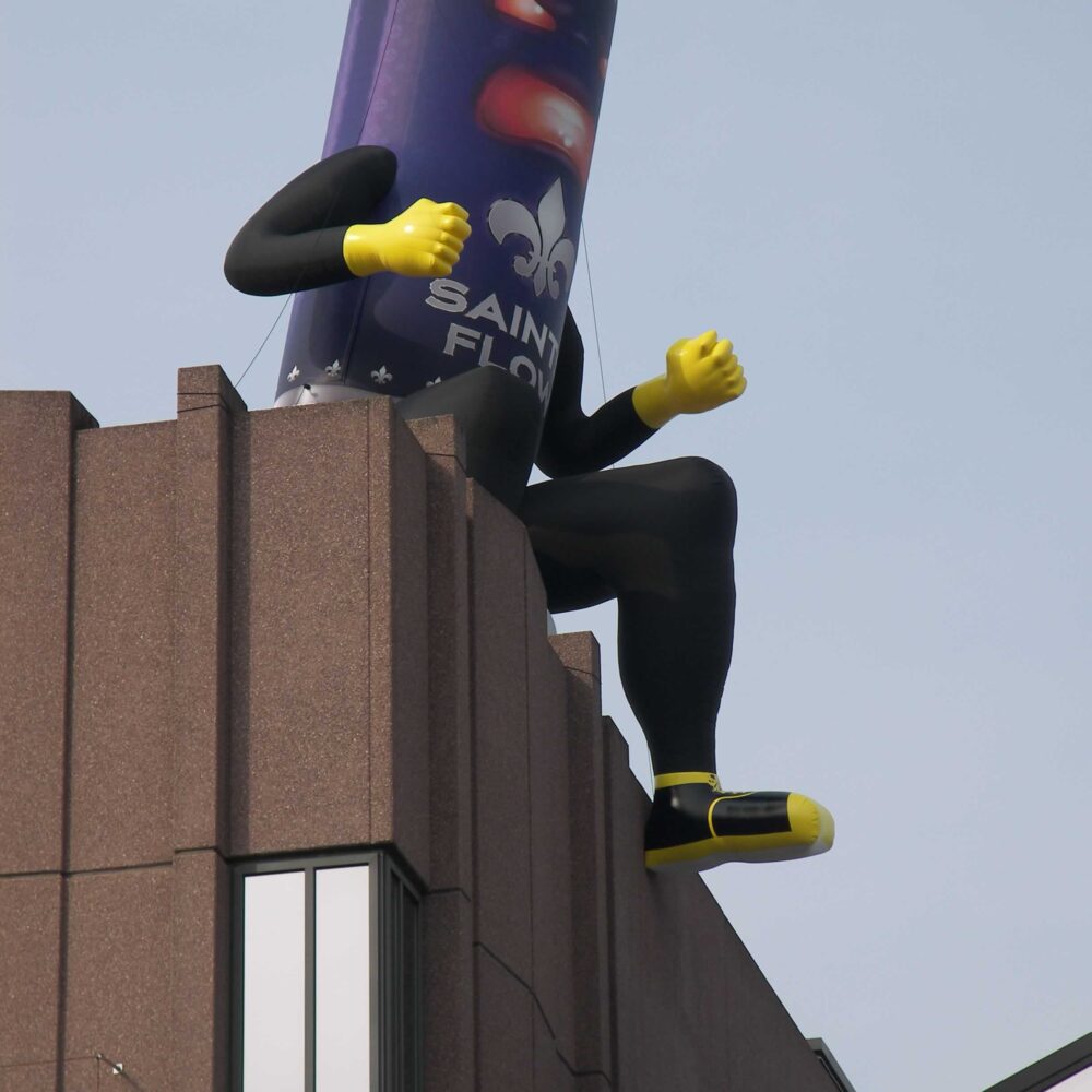 Giant Inflatable Can At Exhibition Centre