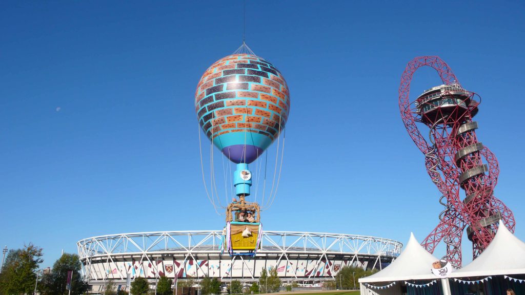 cadburys hot air balloon replica