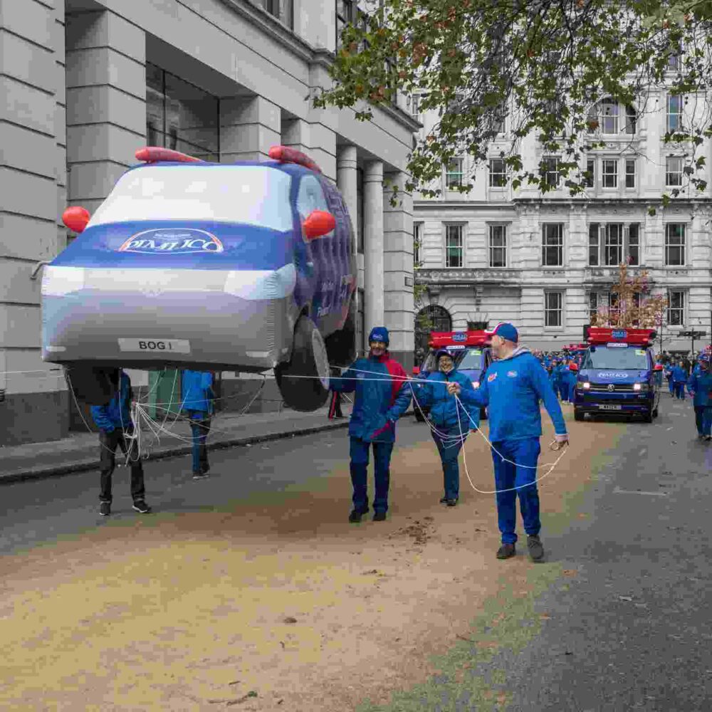 Custom Inflatable car for a parade